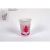 Vasos plasticos rosado 200ml 