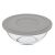 Cuenco de vidrio con tapa de plastico 500 ml