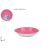 Platos de carton rosado 16cm