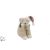 Osito de peluche sentado con peliza y bayas