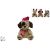 Peluche animales navideño surtidos
