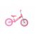 Bicicleta sin pedales - balance para niña rosada  medida 12
