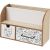 Estante con 2 gavetas multiuso 26x10