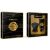 Perfume g for men deep black 50ml + 50ml after shave hombre