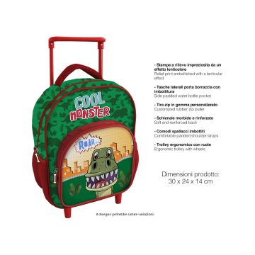 Mochila Trolley 30 Cm new