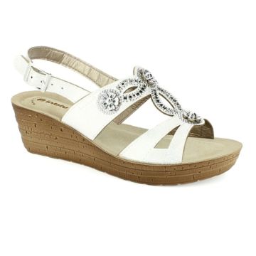 Sandalia Sintetica Con Suela De Pu Mujer Inblu