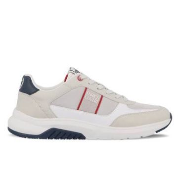 Tenis De Hombre Hegel Gris Con Cordones Y Con Suela En Goma