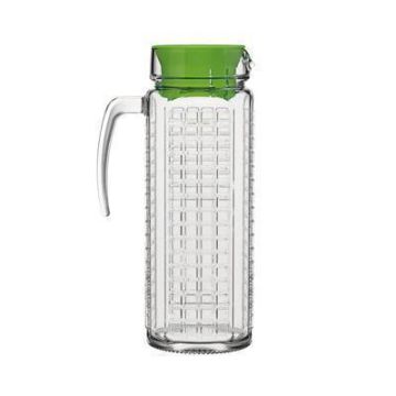 Jarra De Vidrio Con Tapa De Plastico 1.2L