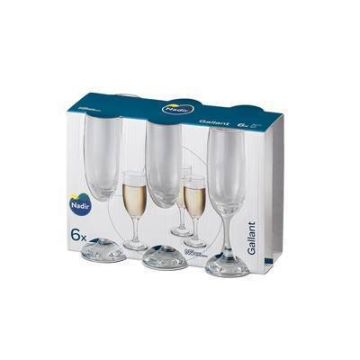 Copas De Vidrio 6 Pz 195Ml