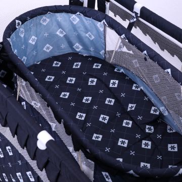 Cuna Extensible Para Niño Con Mosquitero