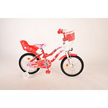 Bicicleta Volare 16 Lovely Roja Blanca Lovely