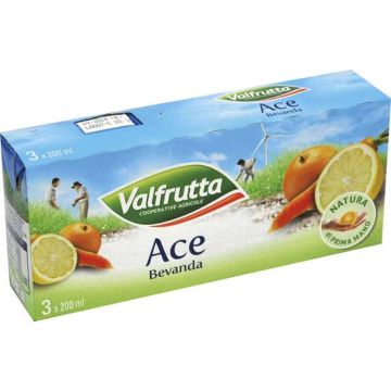Jugo Ml.200X3 Ace Valfrutta