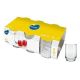 Vasos de vidrio 6pz 260ml