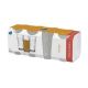 Vasos de vidrio 8 pz 350ml