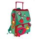 Mochila trolley extendible premium 40 cm roja / verde