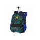 Mochila con ruedas azul
