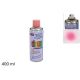 Lata de pintura spray rosada
