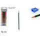 Lapices set de 6  pz con sacapunta