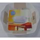Ensaladera de ceramica rectangular cm.23