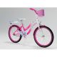 Bicicleta para niña rosada medida 20