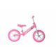 Bicicleta sin pedales - balance para niña rosada  medida 12